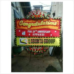 Bunga Papan Congratulation Ditangerang 085959000629 Kode: bpj-bc-32