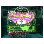 Bunga papan wedding dijakarta 085959000629 Kode: bpj-bp-06