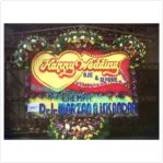 Bunga Papan Wedding dicikokol Tangerang 085959000629 Kode: bpj-bw-20