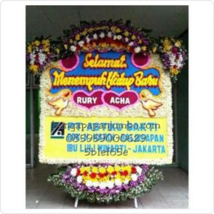 Bunga Papan Wedding Dijakarta 085959000629 Kode: bpj-bw-36