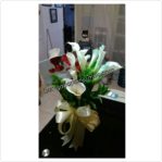 Jual bunga vas cala lily dibekasi selatan 085959000629 kode: BPJ-VAS-02